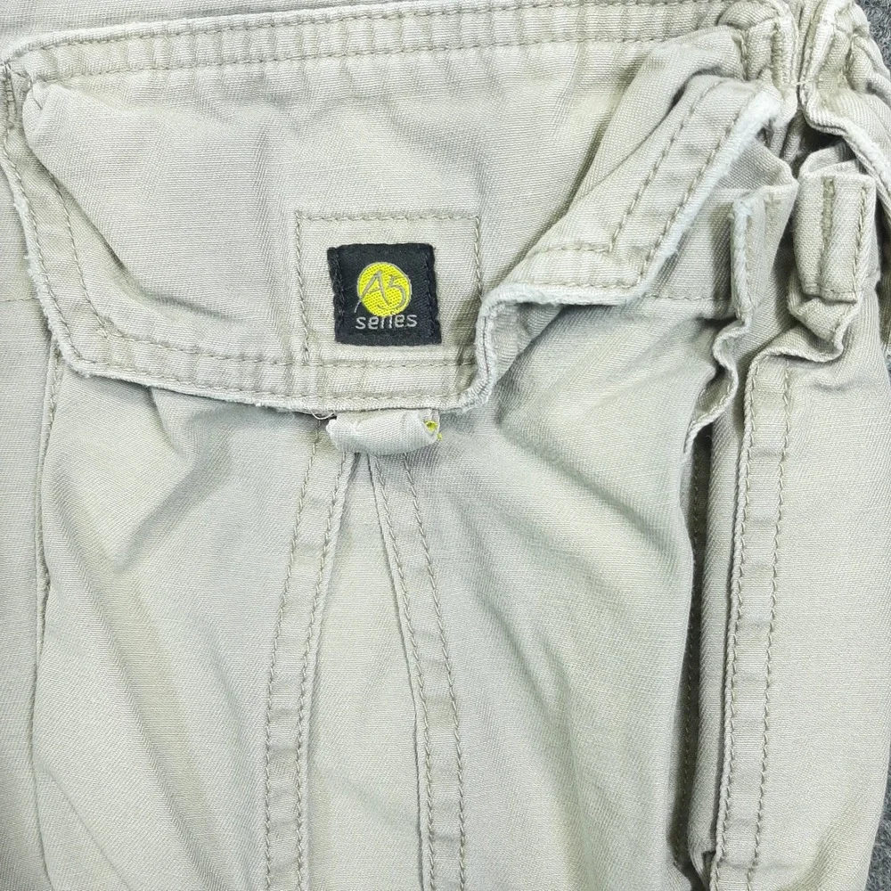 The North Face Cargo Shorts A-Series AYM4 34 Khaki Beige Mens Hiking Cotton